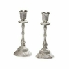 Candelabros el par de niquel 19 cm filigramado - comprar online