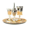 Set para Havdala de niquel con Plato plateado y dorado - comprar online