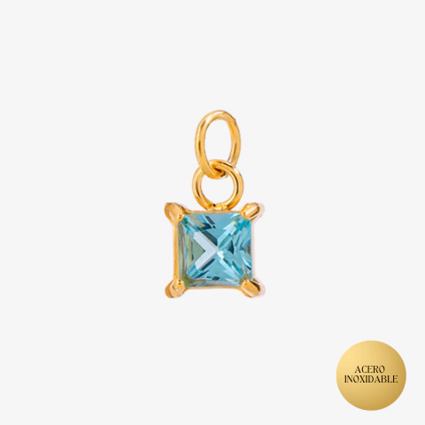 DIJE BIRTHSTONE - Lithium Accesorios