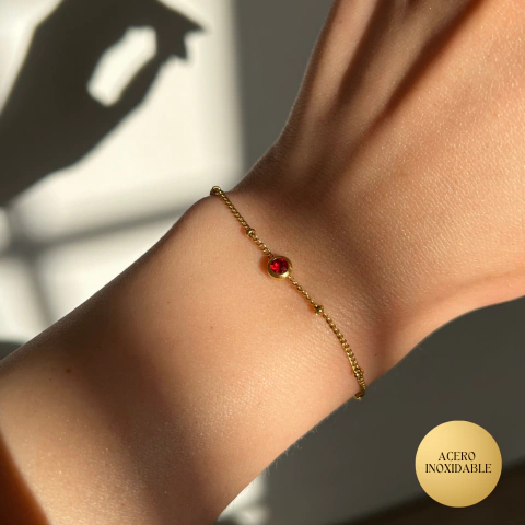 PULSERA BIRTHSTONE