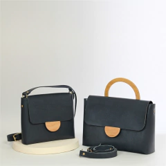 Imagen de Mini Bandolera Plisa Azul