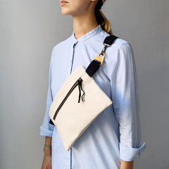 Riñonera Plana Crudo