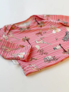 Remera de Lycra Safari Rosa con FPU 50+ en internet