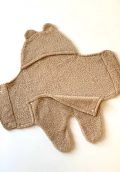 Osito Newborn en Micropiel visón