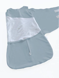 Bolsita de Dormir Swaddle de Algodón Celeste en internet