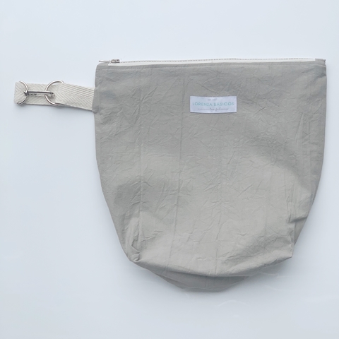 Maxi Bolso Tusor Gris