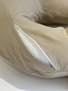 Almohadón de Lactancia y Postural Tusor Visón - Lorenza Básicos 