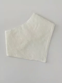 Babero Bandana Broderie Blanco Tricapa Impermeable