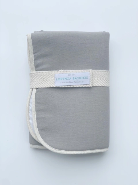 Cambiador Simple Tusor Gris