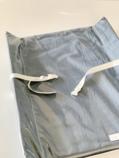 Cambiador Rígido Anti Vuelco con Cinturón de Seguridad Tusor Azul - comprar online