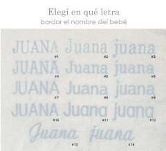 Imagen de Toallón Manos Libres Celeste