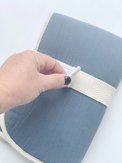 Cambiador Simple Tusor Azul - comprar online