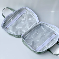 Valijita Organizadora Tusor Verde Seco - comprar online