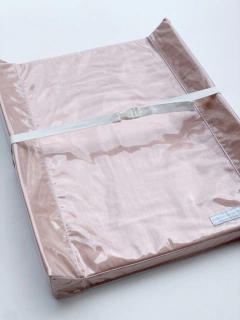 Cambiador Rígido Anti Vuelco con Cinturón de Seguridad Tusor Rosa - tienda online