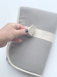 Cambiador Simple Tusor Gris - comprar online