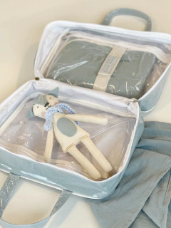 Valijita Organizadora Tusor Celeste - Lorenza Básicos 