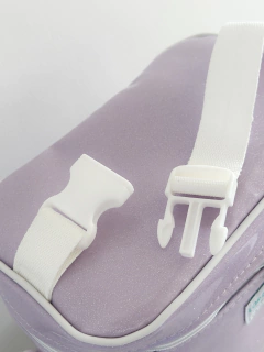 Lunchera Glitter Lila - Lorenza Básicos 