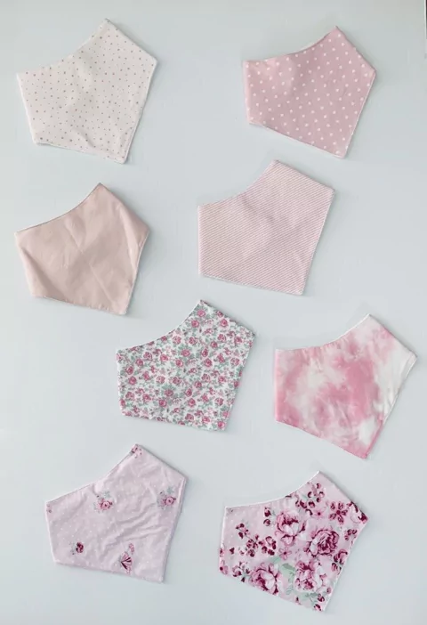 Baberos Bandana Algodón Tricapa Impermeable