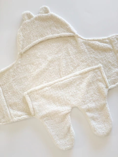 Osito Newborn de Micropiel lisa natural - tienda online