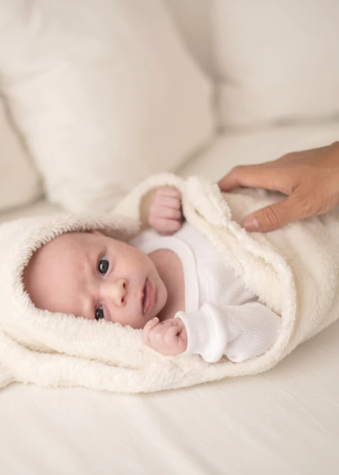 Osito Newborn de Micropiel lisa natural - comprar online