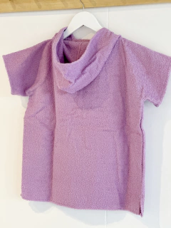 2DA SELECCION - Happy Poncho de Toalla Lila, talle 4 a 6 años en internet