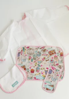 Conjunto para el jardín de Mantelito + Servilleta + Estuche - Varios colores - tienda online