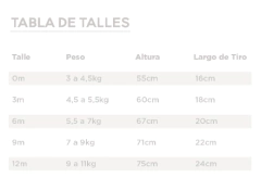 Set Body Cruzado, Ranita y Gorrito Woodland - Lorenza Básicos 