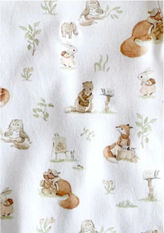 Set Body Cruzado, Ranita y Gorrito Woodland en internet