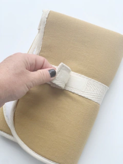 Cambiador Simple Tusor Avellana - comprar online