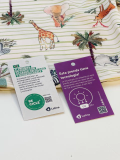 Remera de Lycra Safari Natural con FPU 50+ - Lorenza Básicos 