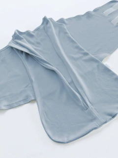 Imagen de Bolsita de Dormir Swaddle de Algodón Celeste