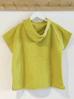 Happy Poncho de Toalla Lima, talle 6 a 8 años - comprar online