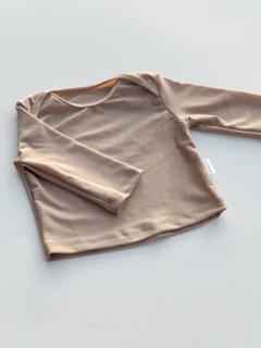 Remera de Lycra Chocolate SolarMax con FPU 50+ - tienda online