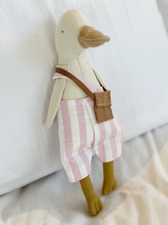 Pato de Tela con Jardinero y Morral - comprar online