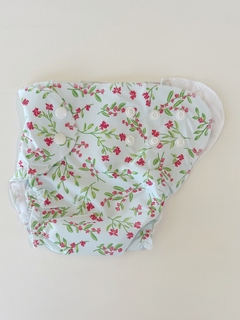 Pañal para agua reutilizable Caribe florcitas rosa - comprar online