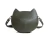 Cartera de cuero Miau Verde de mujer en internet