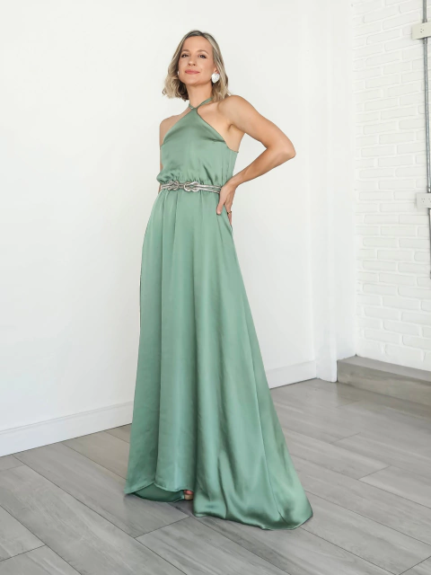 Vestido Fati Verde - comprar online