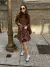 Maxi Vestido Torino Chocolate - tienda online