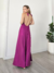 Vestido Trevi Magenta Glitter - Bercia