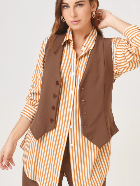 Chaleco Gibson Chocolate TS TM