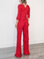 Pantalon Plizzu Rojo TS en internet