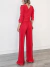 Pantalon Plizzu Rojo TS en internet