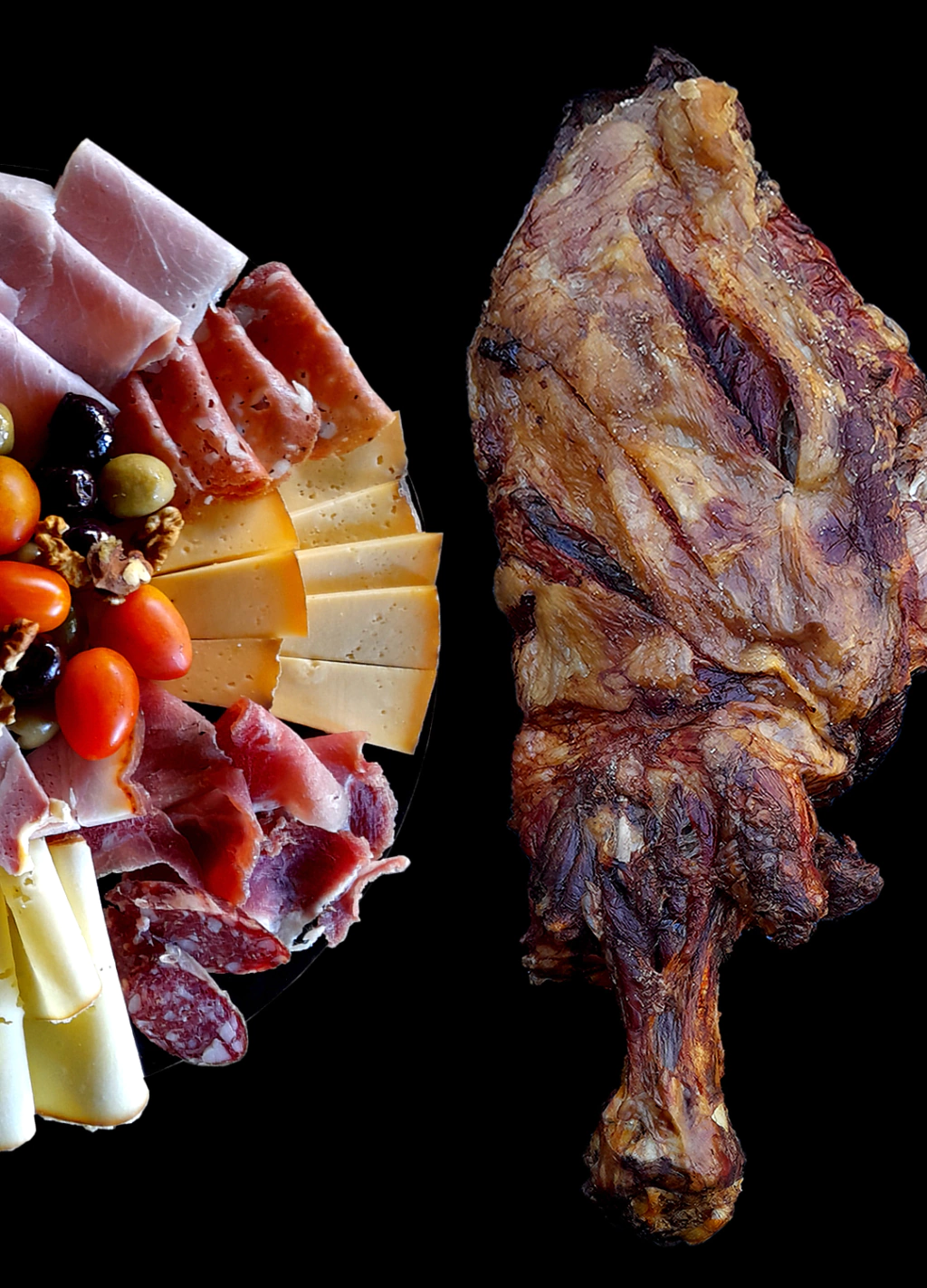 PICADA + PERNIL DE TERNERA + PANES & SALSAS | COMEN 15 | PICAN 30