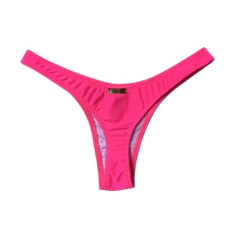 Calcinha Fio Dental ADF Rosa Neon - Clara e Morena Moda Praia