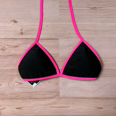 Busto Taiti Preto- Rosa Neon - comprar online