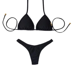 Biquíni Cortininha ADF Preto - loja online