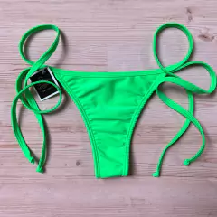 Calcinha Fio Dental CF Limão Neon
