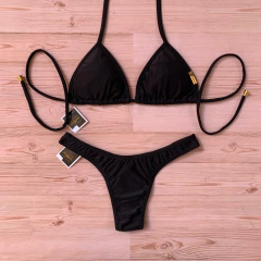 Biquíni Cortininha ADF Preto na internet