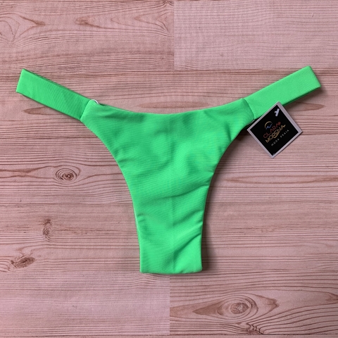 Calcinha Fio Duplo FIDF Limão Neon