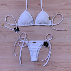Biquíni Cortininha Calcinha Fio Dental CF Branco na internet